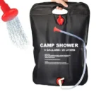 Pungă de duș de 20 l pentru camping sălbatic – duș solar portabil