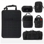 Geantă de depozitare pentru bancheta din spate a mașinii - set de 6 piese